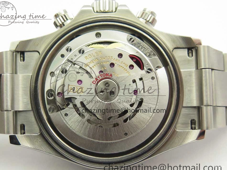 on SS Daytona Ceramic Best JHF Bracelet Edition Dial Bezel 116519 A4130 Gray 1226